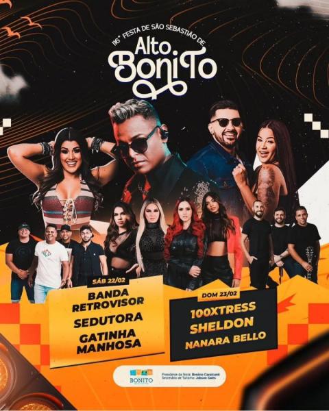 Banda Retrovisor, Sedutora e Gatinha Manhosa - 116ª Festa de São Sebastião