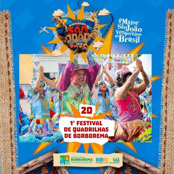 1º Festival de Quadrilhas de Borborema