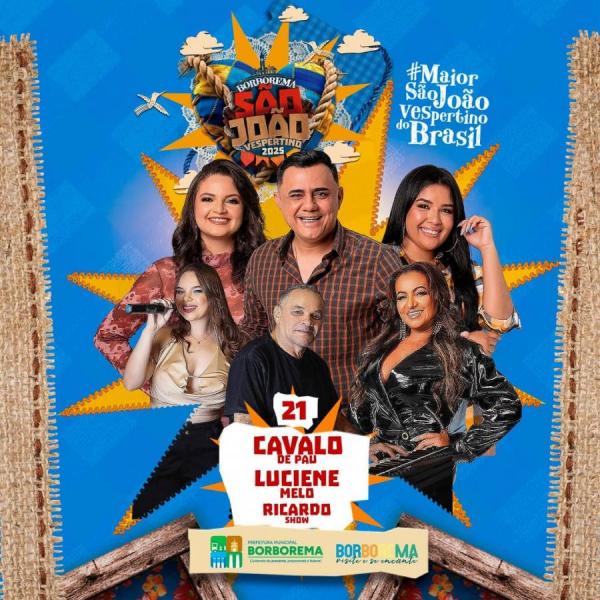 Cavalo de Pau, Luciene Melo e Ricardo Show