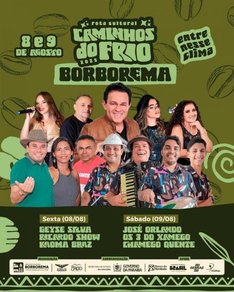 Geyse Silva, Ricardo Show e Kaoma Braz - Caminhos do Frio Borborema 2025