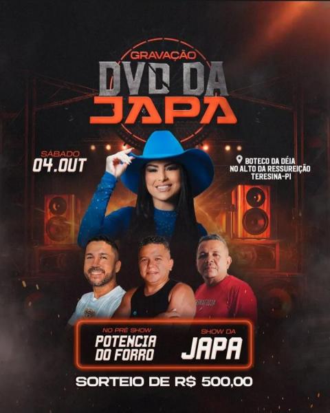 Japa e Potência do Forró - DVD da Japa