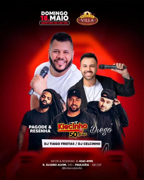 Pagode & Resenha, Klecinho e Diego