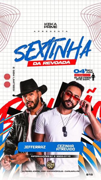 Jefferraz e Cezinha Atrevido - Sextinha da Revoada