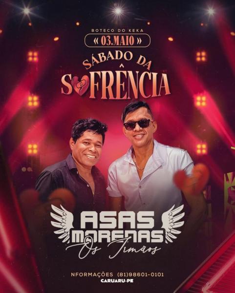 Asas Morenas - Sábado da Sofrência