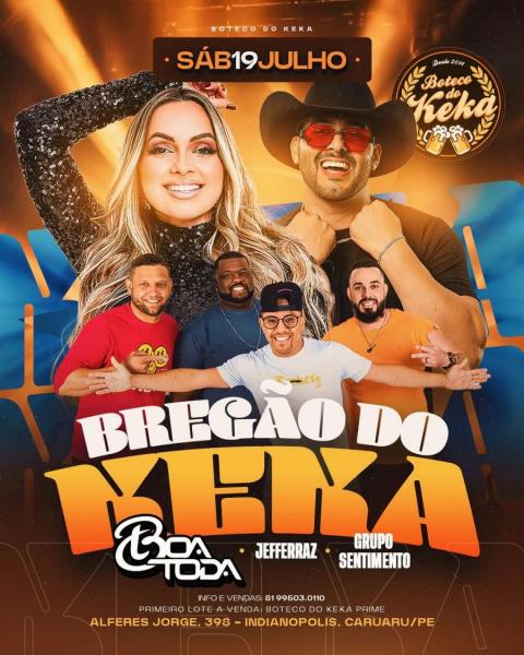 Boa Toda, Jefferraz e Grupo Sentimento - Bregão do Keka