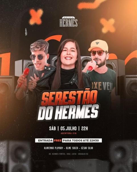 Alanzinho Playboy, Aline Souza e César Silva - Serestão do Hermes