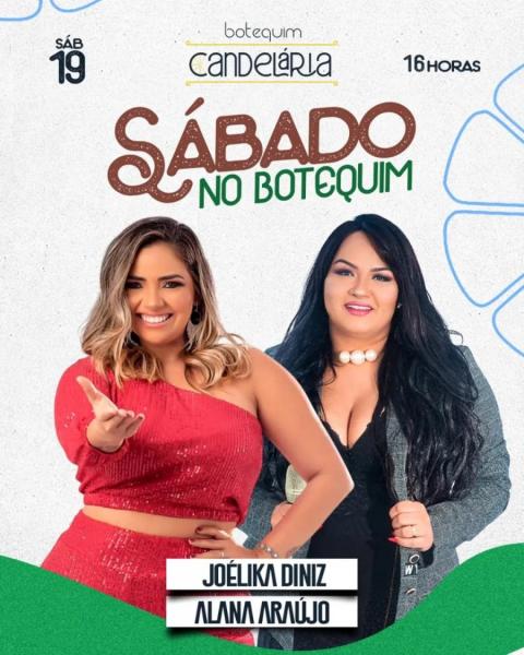 Joélika Diniz e Alana Araújo