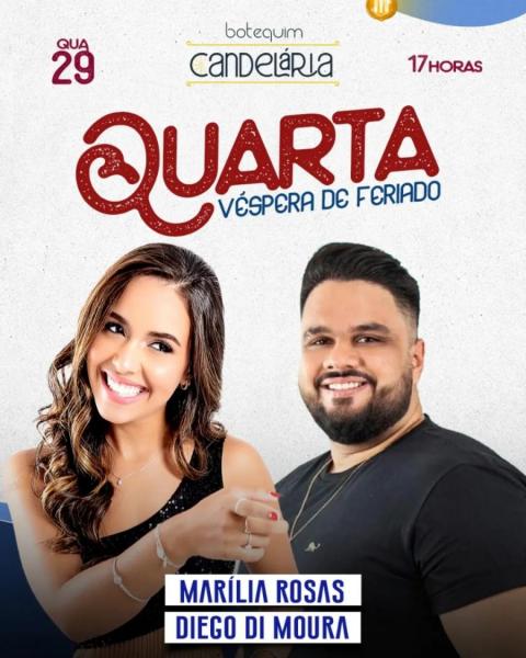 Marília Rosas e Diego Di Moura
