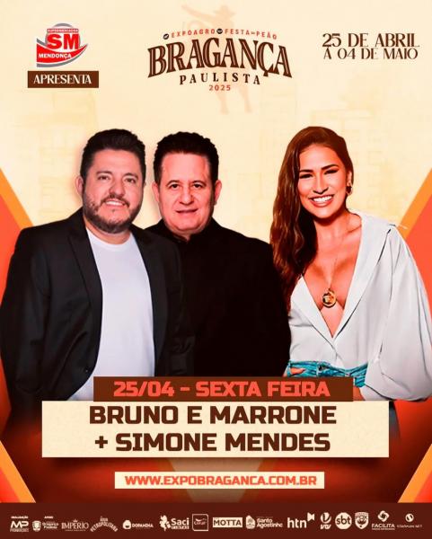 Bruno & Marrone e Simone Mendes - Expobragança 2025