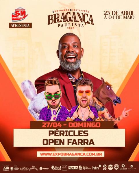 Péricles e Open Farra - Expobragança 2025