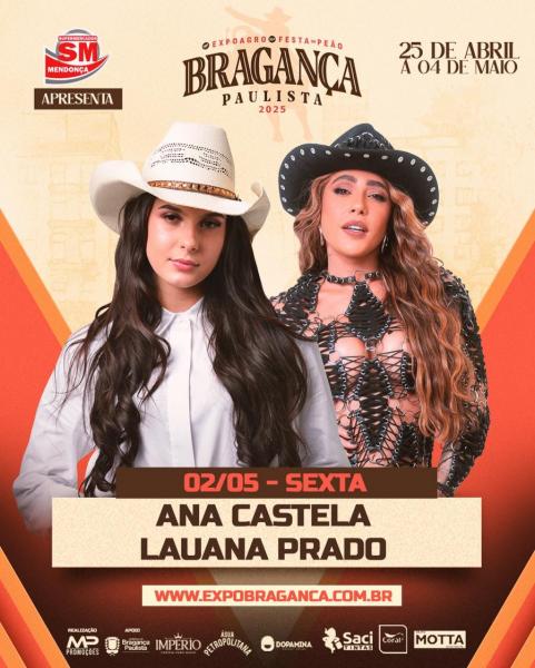 Ana Castela e Lauana Prado - Expobragança