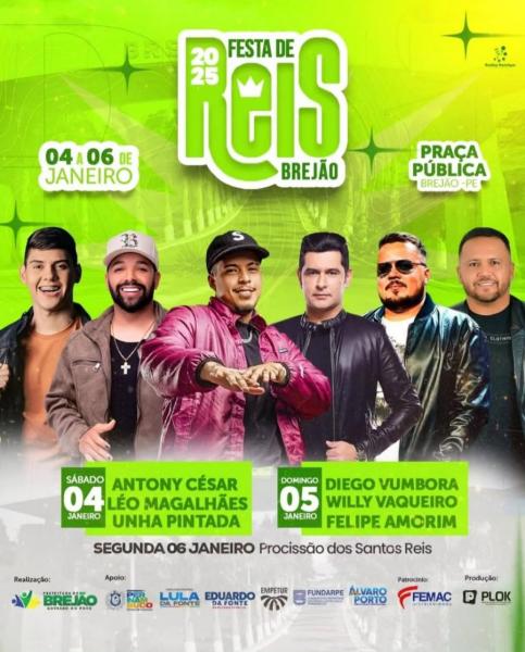 Felipe Amorim, Willy Vaqueiro e Diego Vumbora