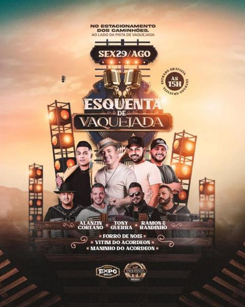 Alanzin Coreano, Tony Guerra e Ramon & Randinho - Esquenta de Vaquejada