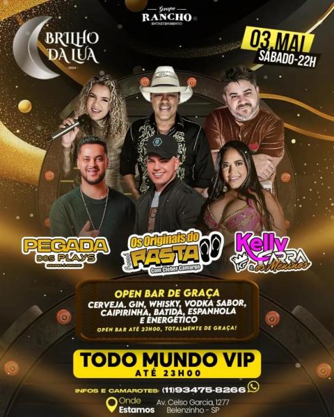 Os Originais do Rasta, Pegada dos Plays e Kelly Farra