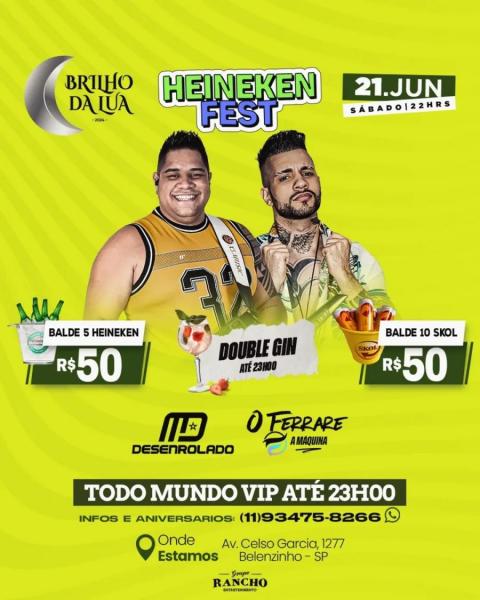 MD Desenrolado e O Ferrare - Heineken Fest