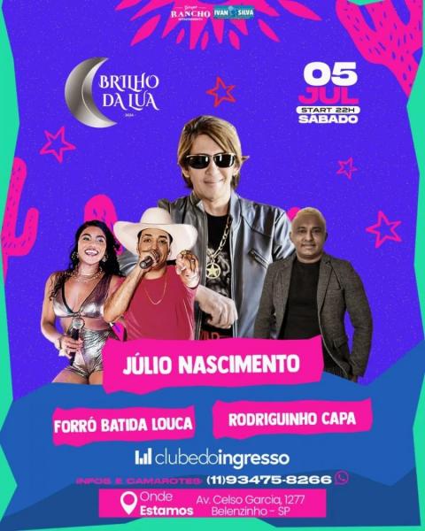 Júlio Nascimento, Forró Batida Louca e Rodrignho Capa