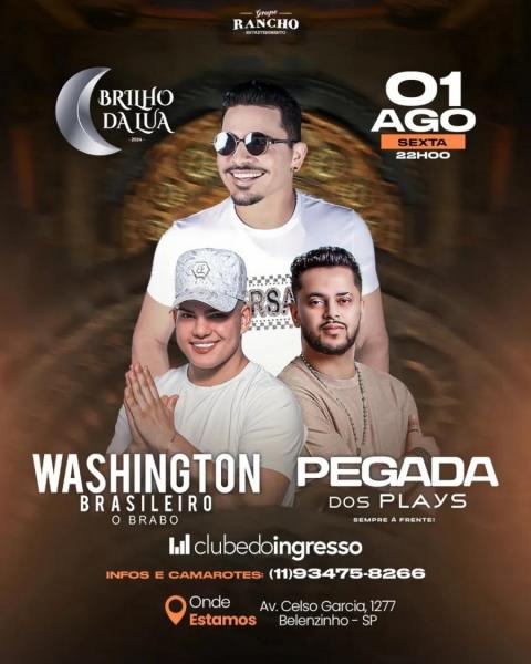 Washington Brasileiro e Pegada dos Plays