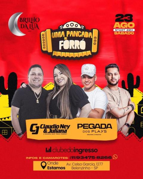 Claudio Ney & Juliana e Pegada dos Plays - Uma Pancada de Forró