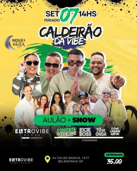 Esquente Furduncinho, Rick Boss, Tô de Onda, Eletrovibe e Dona Carmem Rapha - Caldeirão da Vibe