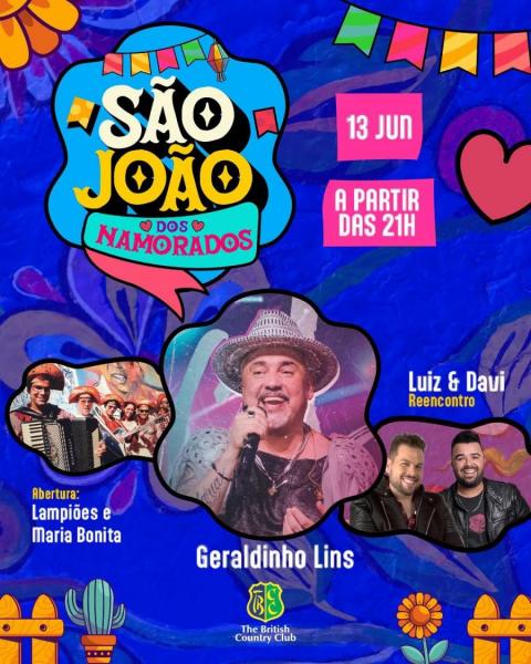 Geraldinho Lins, Lampiões & Maria Bonita e Luiz & Davi - São João dos Namorados