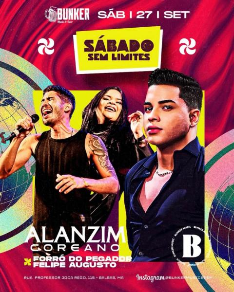 Alanzim Coreano, Felipe Augusto e Forró do Pegador