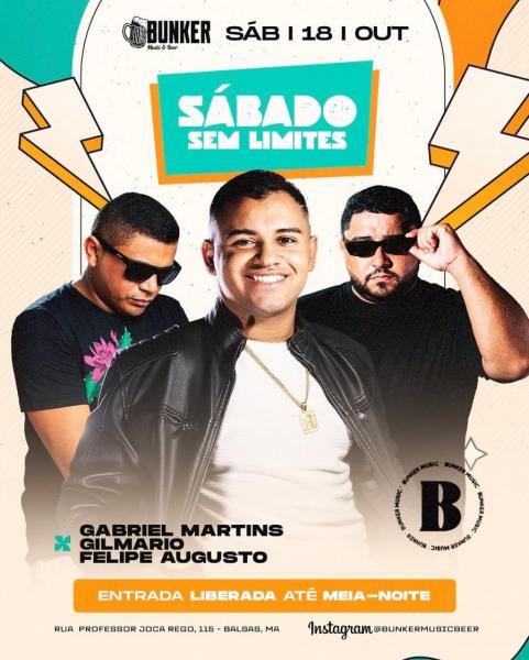 Gabriel Martins, Gilmario e Felipe Augusto - Sábado sem Limites
