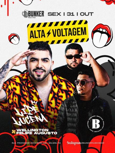 Lipe Lucena, Wellington e Felipe Augusto - Alta Voltagem