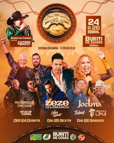 Joelma, Tubas e Pedro Lima - Rodeio Fest 2025