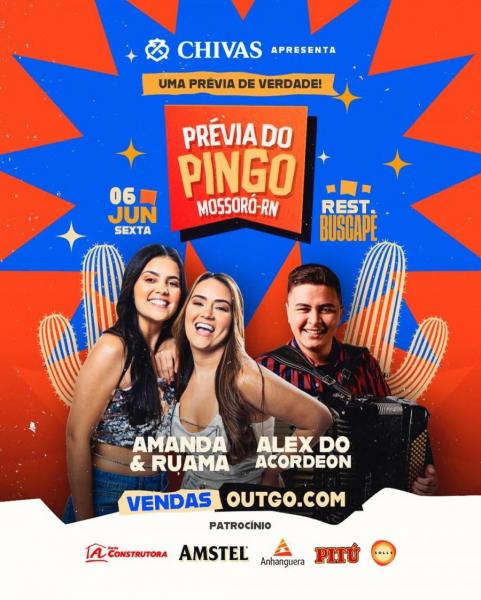 Amanda & Ruama e Alex do Acordeon - Prévia do Pingo