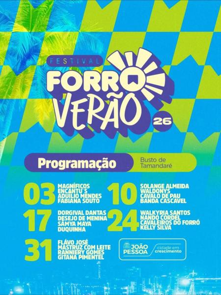 Walkyria Santos, Nando Cordel, Cavaleiros do Forró e Kelly Silva - Forró Verão 26