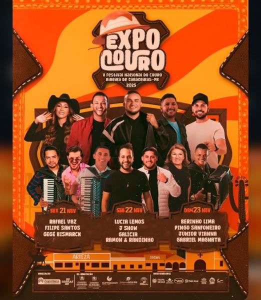 Lucia Lemos, J Show, Galícia e Ramon & Randinho - Expo Couro 2025