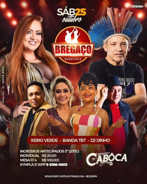 Xeiro Verde, Banda TBT e Dj Dinho - Bregaço