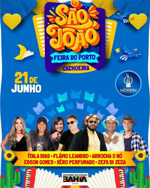 Ítala Dias, Flávio Leandro, Arrocha o Nó, Edon Gomes, Xêro Perfumado e Zefa Di Zeca