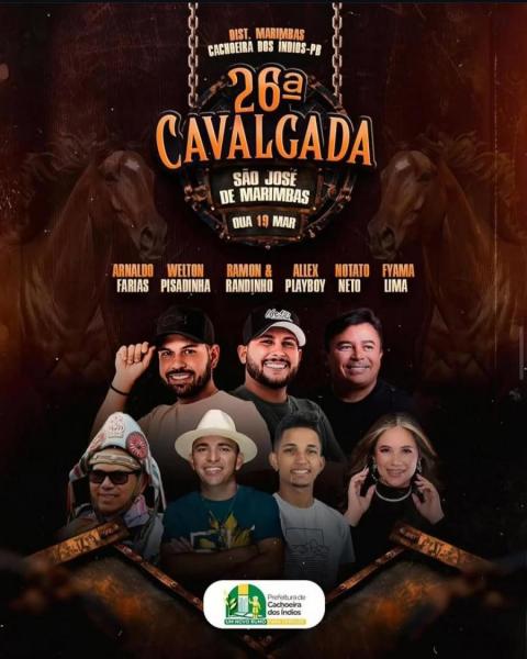 Arnaldo Farias, Welton Pisadinha, Ramon & Randinho, Allex Playboy, Nonato Neto e Fyama Lima - 26ª Cavalgada