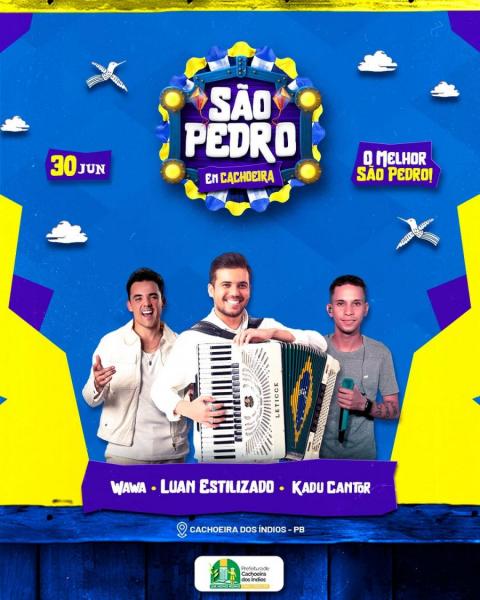 Wawa, Luan Estilizado e Kadu Cantor - São Pedro