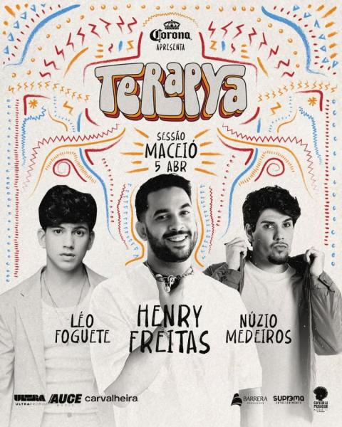 Henry Freitas, Léo Foguete e Núzio Medeiros - Terapya