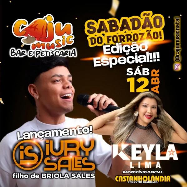 Iury Sales e keyla Lima