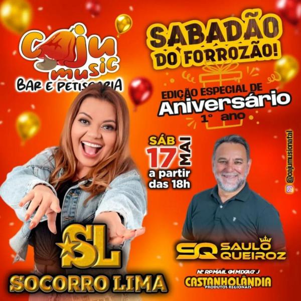 Socorro Lima e Saulo Queiroz - Aniversário 1 ano