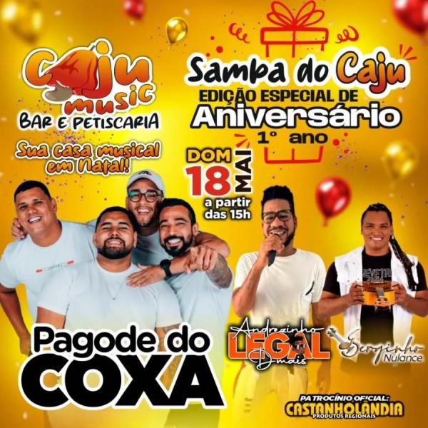 Pagode do Coxa, Andrezinho Legal D+ e Serginho Nulance