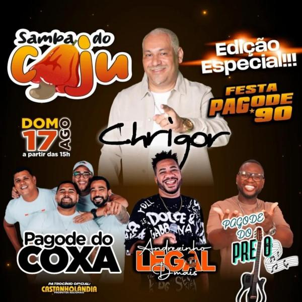 Chrigor, Pagode do Coxa, Andrezinho Legal DMais e Pagode do Preto - Samba do Caju