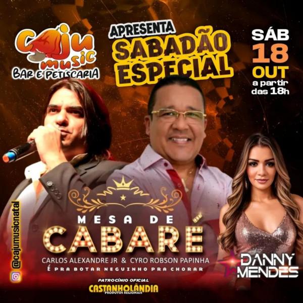 Carlos Alexandre Jr e Cyro Robson Papinha - Mesa de Cabaré