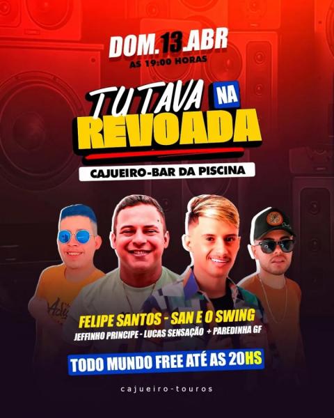 Felipe Santos, San & O Swing, Jeffinho Principe, Lucas Sensação e Paredinha GF - Tu tava na Revoada