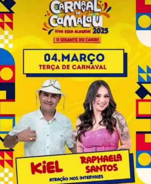 Kiel e Raphaela Santos - Carnaval de Camalaú 2025