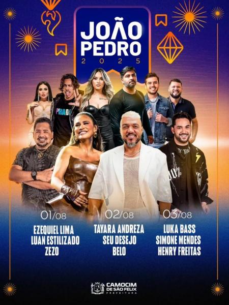 Ezequiel Lima, Luan Estilizado e Zezo - João Pedro 2025