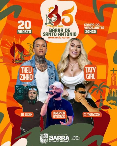 Theuzinho, Taty Girl, Dj Zedex, Jamerson Estilizado e Dj Thalysson