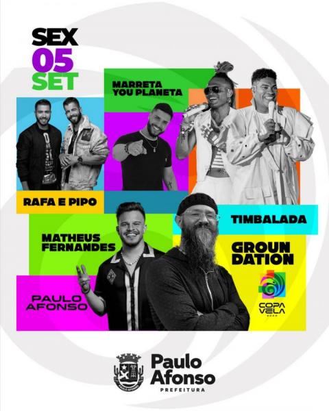 Groundation, Matheus Fernandes e Rafa e Pipo - Copa Vela 2025