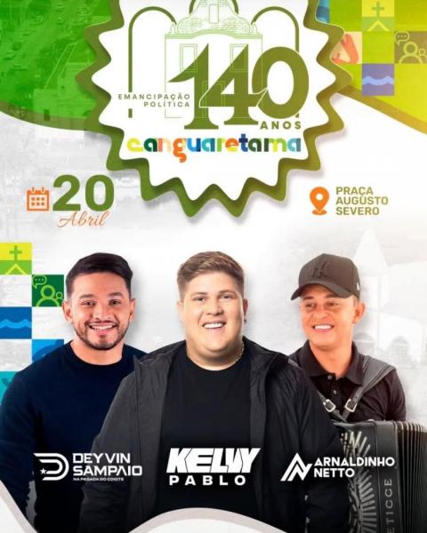 Kelvy Pablo, Deyvin Sampaio e Arnaldinho Netto
