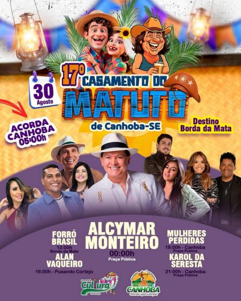 Forró Brasil, Alan Vaqueiro, Mulheres Perdidas, Karol da Seresta e Alcymar Monteiro - 17º Casamento do Matuto 2025