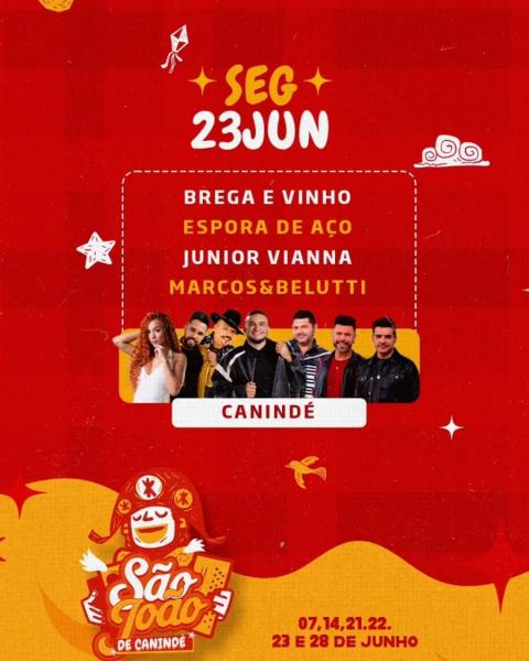 Brega & Vinho, Espora de Aço, Junior Vianna e Marcos & Belutti