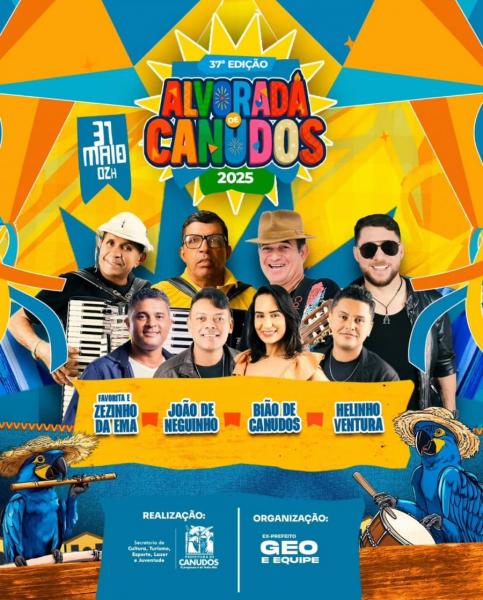 Zezinho da Ema, João de Neguinho, Bião de Canudos e Helinho Ventura - 37ª Alvorada de Canudos 2025